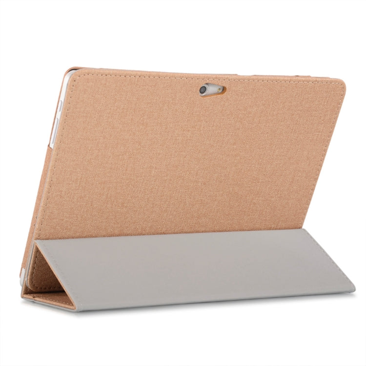 Anti-slip Texture Horizontal Flip PU Leather Protective Case for ONDA X20,  with Three-folding Holder