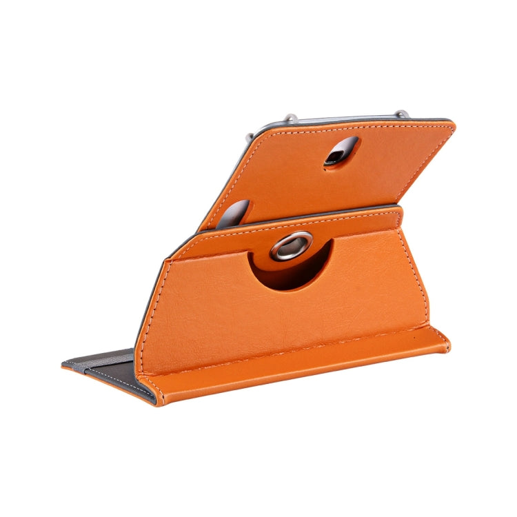 8 inch Tablets Leather Case Crazy Horse Texture 360 Degrees Rotation Protective Case Shell with Holder for Galaxy Tab S2 8.0 T715 / T710, Cube U16GT, ONDA Vi30W, Teclast P86