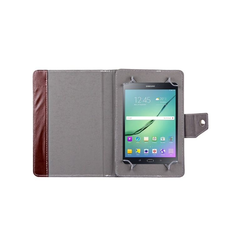 8 inch Tablets Leather Case Crazy Horse Texture Protective Case Shell with Holder for Galaxy Tab S2 8.0 T715 / T710, Cube U16GT, ONDA Vi30W, Teclast P86