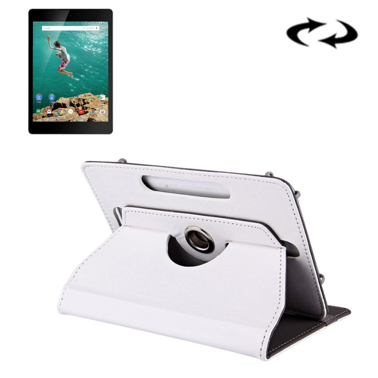 9 inch Tablets Leather Case Crazy Horse Texture 360 Degrees Rotation Protective Case Shell with Holder for ONDA V891w, Ramos i9s Pro & Win8, Colorfly i898W & i898A, 9 inch Blue, 9 inch Purple, 9 inch White, 9 inch Black, 9 inch Orange, 9 inch Red      ...