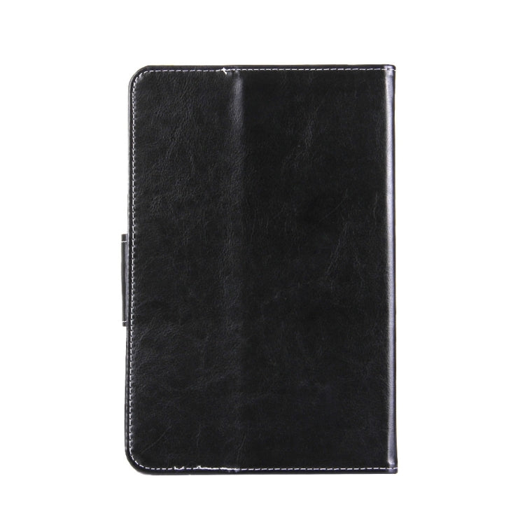 7 inch Tablets Leather Case Crazy Horse Texture Protective Case Shell with Holder for Galaxy Tab A 7.0 (2016) / T280 & Tab 4 7.0 / T230 & Tab Q T2558, Colorfly G708, Asus ZenPad 7.0 Z370CG, Huawei MediaPad T1 7.0 / T1-701u