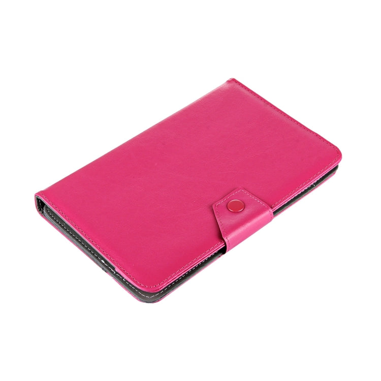 7 inch Tablets Leather Case Crazy Horse Texture Protective Case Shell with Holder for Galaxy Tab A 7.0 (2016) / T280 & Tab 4 7.0 / T230 & Tab Q T2558, Colorfly G708, Asus ZenPad 7.0 Z370CG, Huawei MediaPad T1 7.0 / T1-701u
