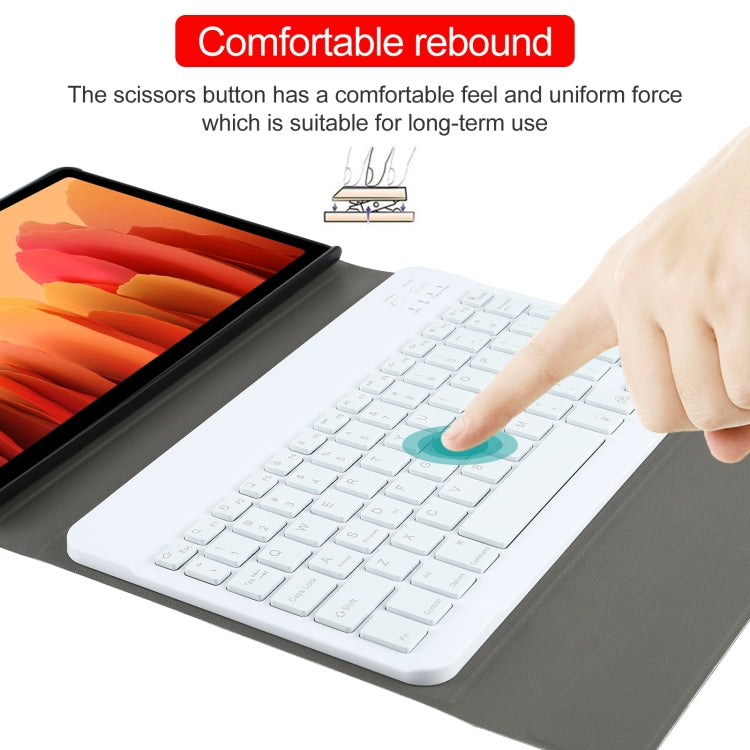 A500S Detachable Bluetooth Backlight Keyboard Ultrathin Horizontal Flip Leather Tablet Case with Holder for Samsung Galaxy Tab A7 10.4 (2020) T500 / T505, For Samsung Galaxy Tab A7 10.4 (2020)