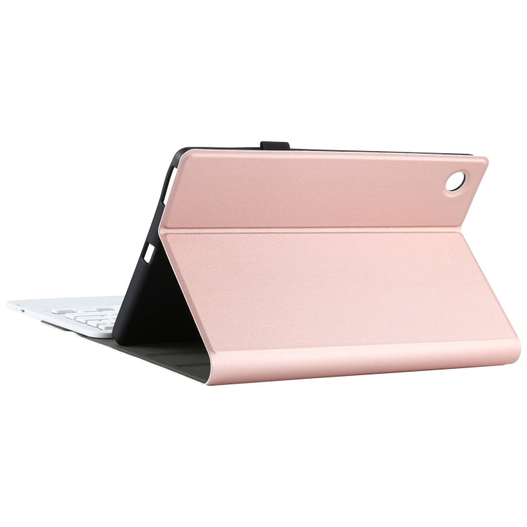 AM10-A Detachable Bluetooth Backlight Keyboard Ultrathin Horizontal Flip Leather Tablet Case with Touchpad & Holder for Lenovo M10 Plus 10.3 inch X606F