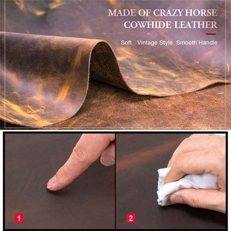 CF2002 For iPad Pro 10.5 inch Retro Crazy Horse Texture Buckle Multifunctional Tablet PC Protective Leather Case with Mobile Phone / Notebook Pockets & Card Slots