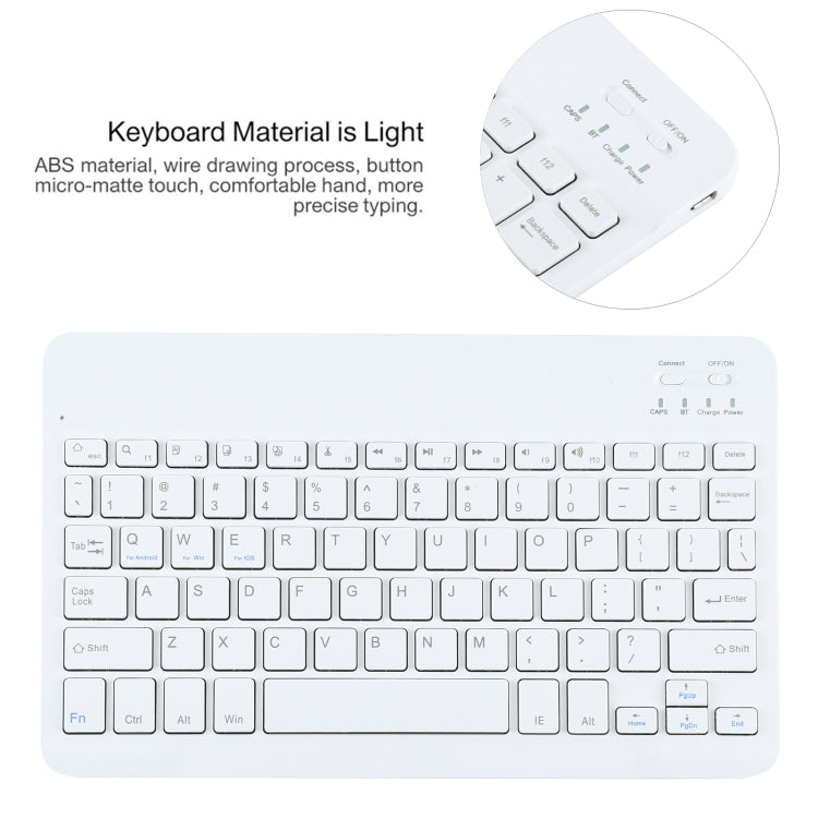 AM13 2 in 1 Removable Bluetooth Keyboard + Protective Leather Tablet Case with Holder for Lenovo Tab P11 Pro (TB-XJ706F), AM13