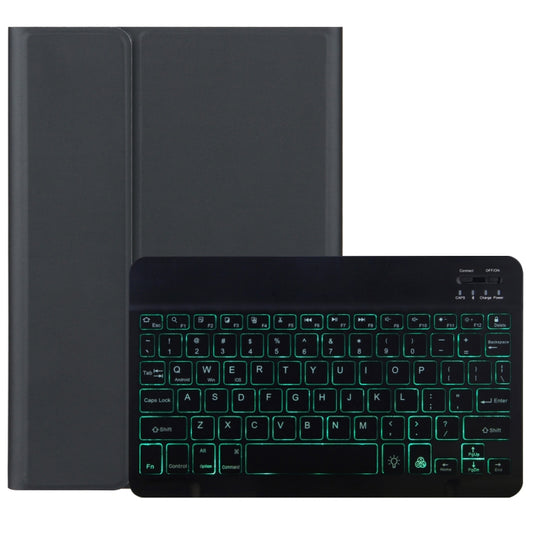 DY-M10ReL-S 2 in 1 Removable Bluetooth Keyboard + Protective Leather Tablet Case with Backlight & Holder for Lenovo Tab M10 FHD REL
