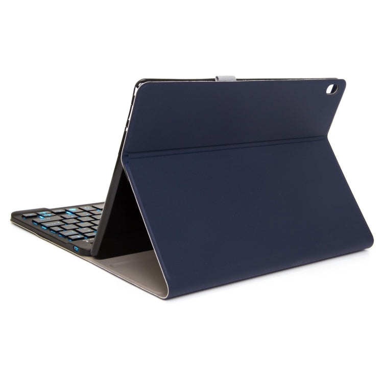 DY-P10-S 2 in 1 Removable Bluetooth Keyboard + Protective Leather Tablet Case with Backlight & Holder for Lenovo Tab P10 10.1 inch, For Lenovo Tab P10 10.1 inch
