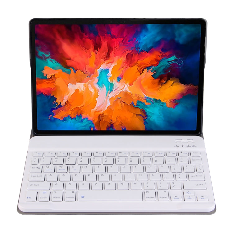 DY-P10 2 in 1 Removable Bluetooth Keyboard + Protective Leather Tablet Case with Holder for Lenovo Tab P10 10.1 inch, For Lenovo Tab P10 10.1 inch