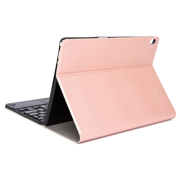 DY-P10-C 2 in 1 Removable Bluetooth Keyboard + Protective Leather Tablet Case with Touchpad & Holder for Lenovo Tab P10 10.1 inch, For Lenovo Tab P10 10.1 inch