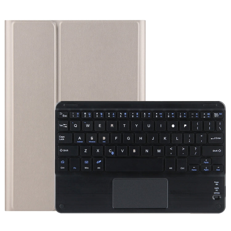 M10-C 2 in 1 Removable Bluetooth Keyboard + Leather Tablet Case with Touchpad & Holder for Lenovo Tab M10 TB-X505X