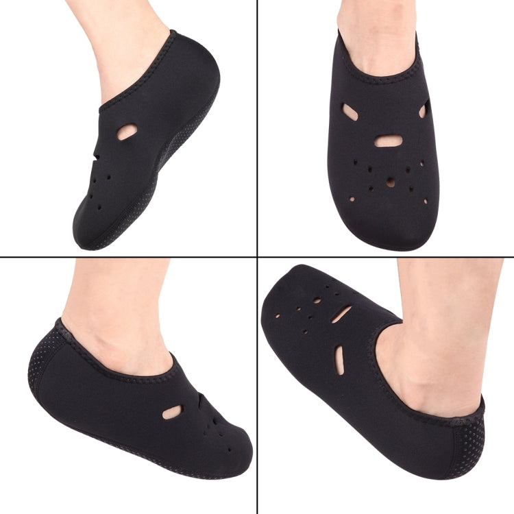 Comfortable and anti-slip 3MM swimming diving socks breathable water to swim the beach socks Size:XS (33-34)