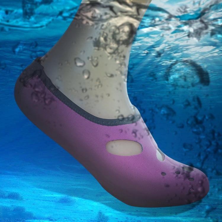 Comfortable and anti-slip 3MM swimming diving socks breathable water to swim the beach socks Size:XS (33-34)
