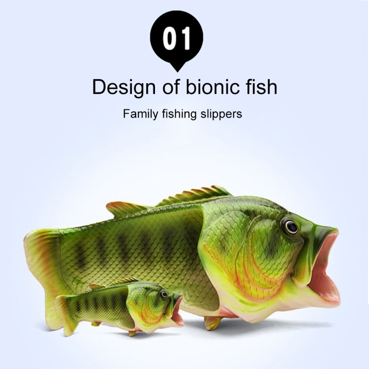 Fish Style EVA Material Summer Beach Sandals Simulation Fish Beach Slippers for Children and Women, Size: 37#