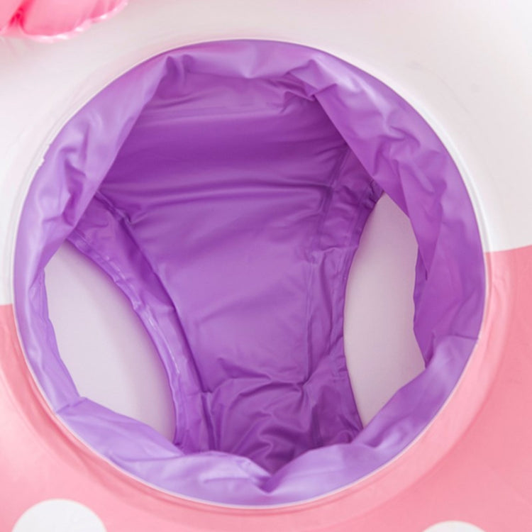 Baby Cartoon Inflatable Swimming Ring Lifesaving Ring Axillary Ring Suitable for Children Aged 2-6, Size: 86x65cm