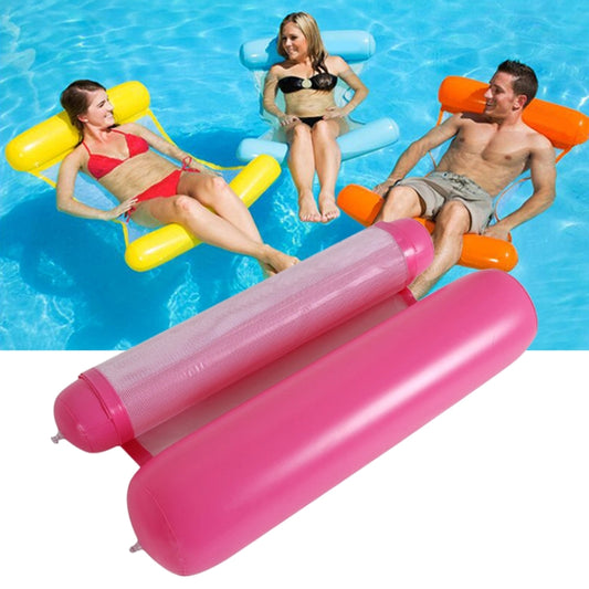 Foldable Double-purpose Backrest Float Hammock with Net, Size: 130x73cm
