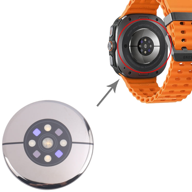 For Samsung Galaxy Watch7 40mm SM-L300 Original Glass Back Cover with Heart Rate, For Samsung Galaxy Watch7 40mm(Original)
