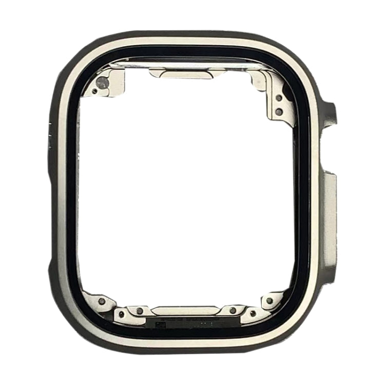 For Apple Watch Ultra 2 49mm Titanium Metal Middle Frame Bezel Plate, For Apple Watch Ultra 2 49mm