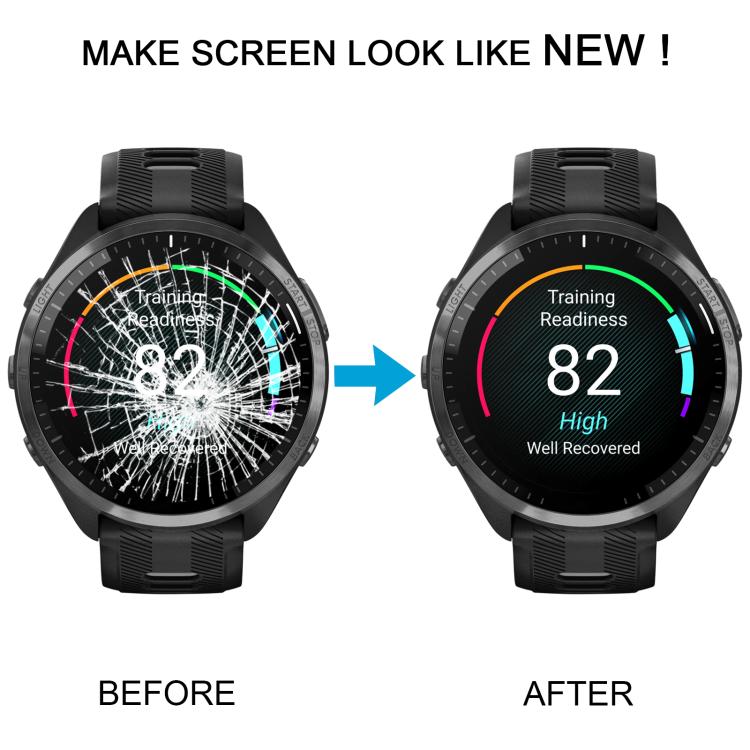 For Garmin Forerunner 965 Original Front Screen Outer Glass Lens, For Garmin Forerunner 965(Original)