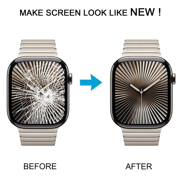 For Apple Watch Series 10 42mm Front Screen Outer Glass Lens with OCA, For Apple Watch Series 10 42mm