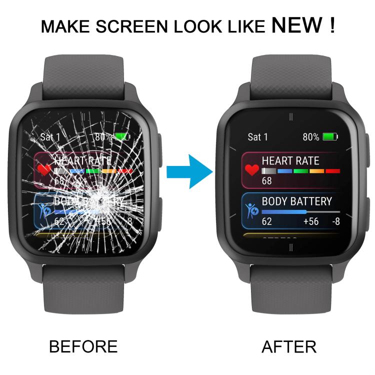 For Garmin Venu SQ 2 Music Original LCD Screen with Digitizer Full Assembly