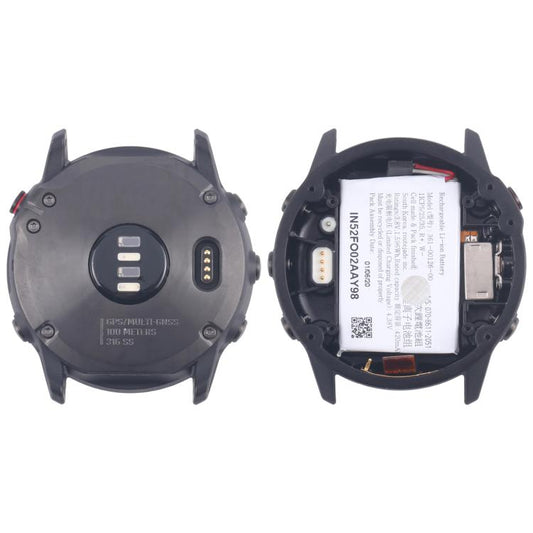 For Garmin Fenix 6x Original Disassembled Back Cover, For Garmin Fenix 6x(Original), For Garmin Fenix 6x(Original,Silver)