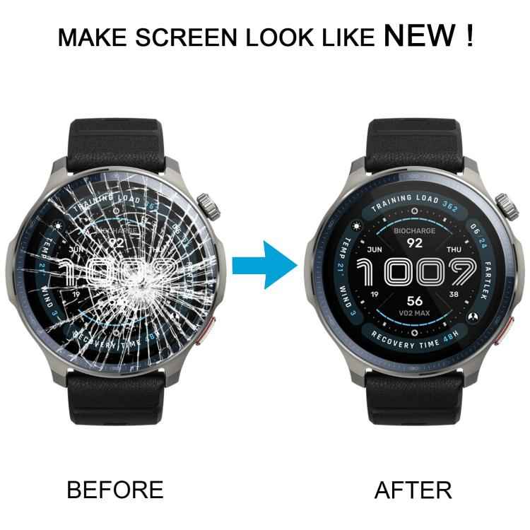 For Amazfit Balance 2 Original Sapphire Material Front Screen Outer Glass Lens