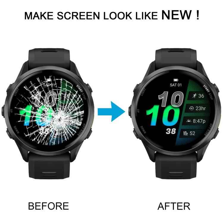 For Garmin Forerunner 970 Original LCD Screen with Digitizer Full Assembly, For Garmin Forerunner 970(Original)