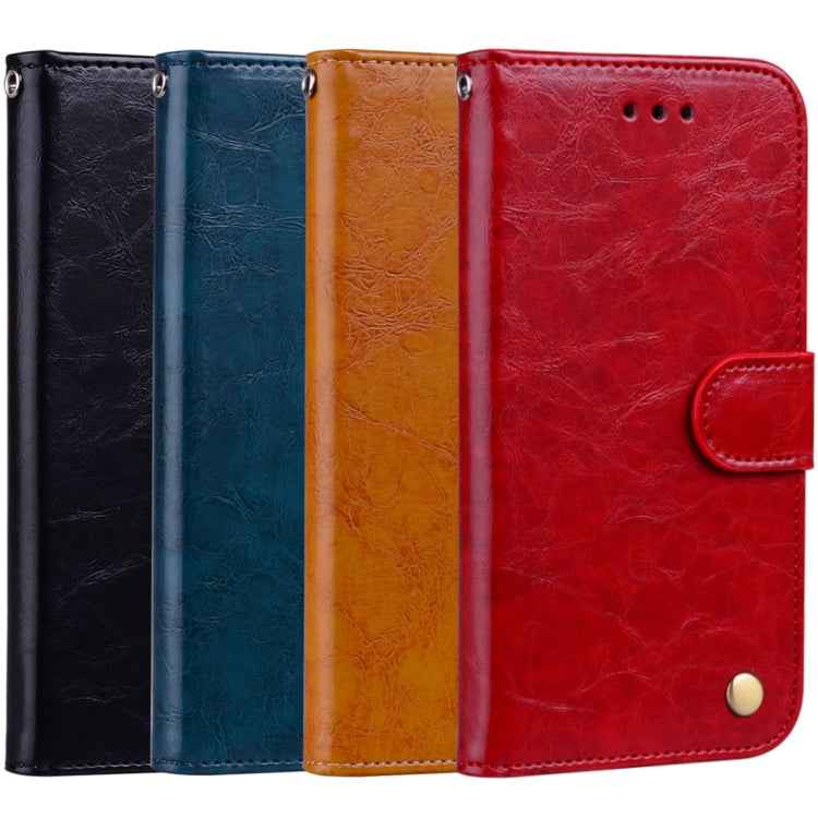For Xiaomi  Redmi Note 5A Pro / Prime Business Style Oil Wax Texture Horizontal Flip Leather Case with Holder & Card Slots & Wallet & Lanyard