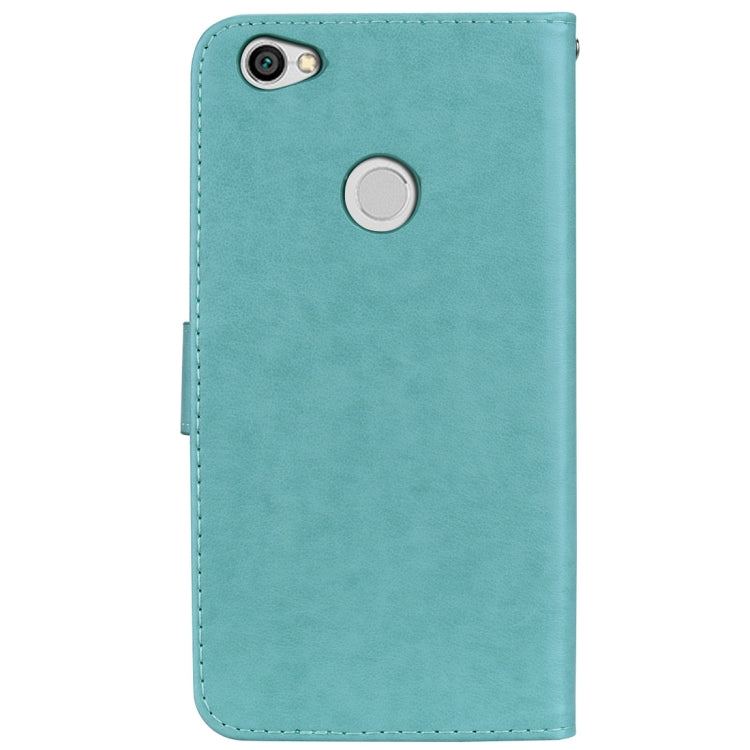 For Xiaomi  Redmi Note 5A Pro / Prime Roses Pressed Flowers Pattern Flip Leather Case with Holder & Card Slots & Wallet