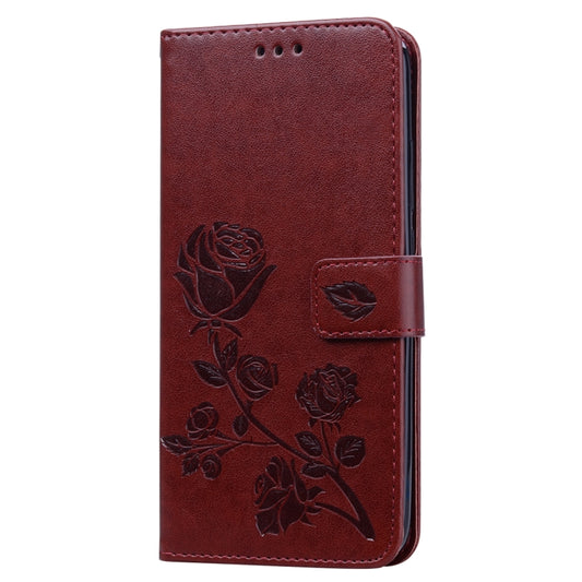 Rose Embossed Horizontal Flip PU Leather Case for Xiaomi Redmi 7, with Holder & Card Slots & Wallet, For Xiaomi Redmi 7