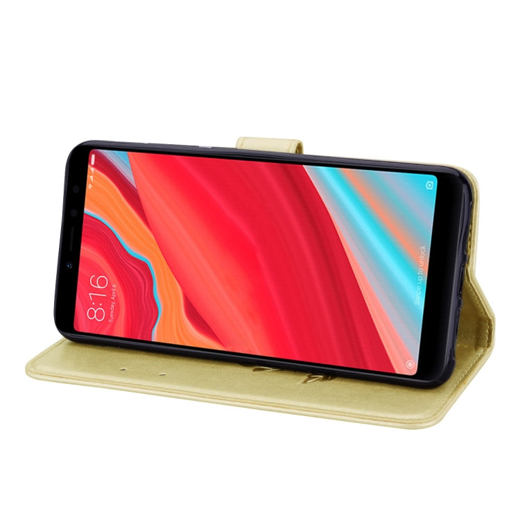 Rose Embossed Horizontal Flip Environmental PU Leather Case for Xiaomi Redmi S2, with Holder & Card Slots & Wallet, For Xiaomi Redmi S2