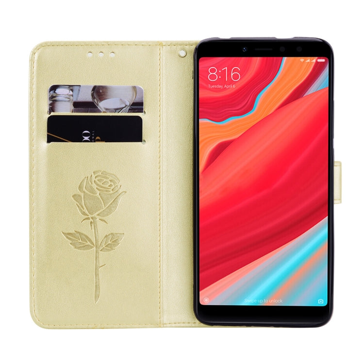 Rose Embossed Horizontal Flip Environmental PU Leather Case for Xiaomi Redmi S2, with Holder & Card Slots & Wallet, For Xiaomi Redmi S2