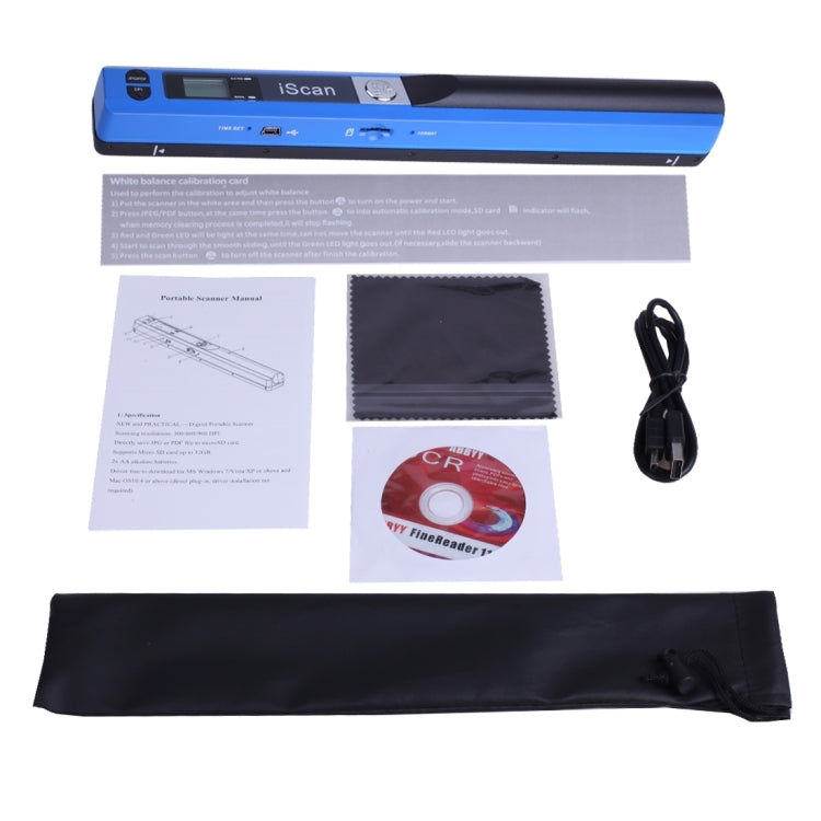 iScan01 Mobile Document Handheld Scanner with LED Display, A4 Contact Image Sensor, iScan01 Blue, iScan01 Red, iScan01 Silver, iScan01 Black, iScan01 Green
