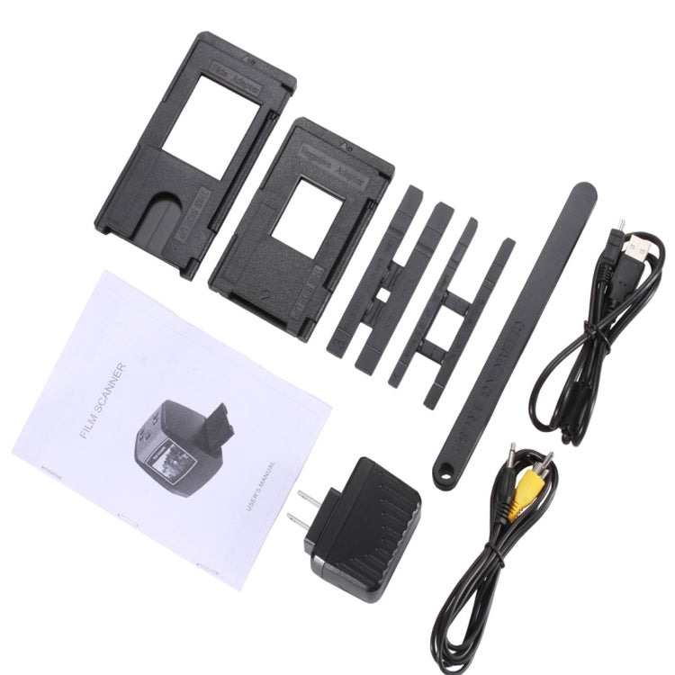 EC018 USB 2.0 Color 2.4 Inch TFT LCD Screen Film Scanner，Support SD Card