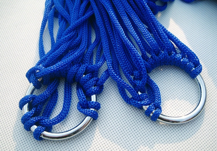 Outdoor Color Mesh Hammock, 2PCS Dark Blue Section, 2PCS Red Section, 2PCS Orange Section, 2PCS Green