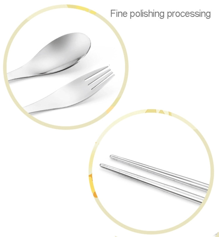Three-Piece Outdoor Cutlery, Rose Red, Grass green, Fluorescent green, Orange, Purple, Big Red, Light blue, Dark blue