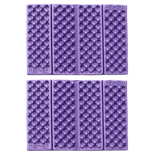 2 PCS Portable Folding Cellular Massage Cushion Outdoors Damp Proof Picnic Seat Mats EVA Pad