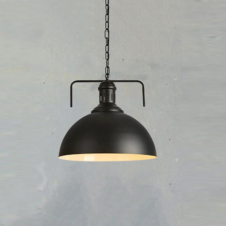 Retro Industrial Pendant Light Creative Single Head Iron Art Hanging Lamp E27 Bulb Perfect for Kitchen Dining Room Bedroom Living Room