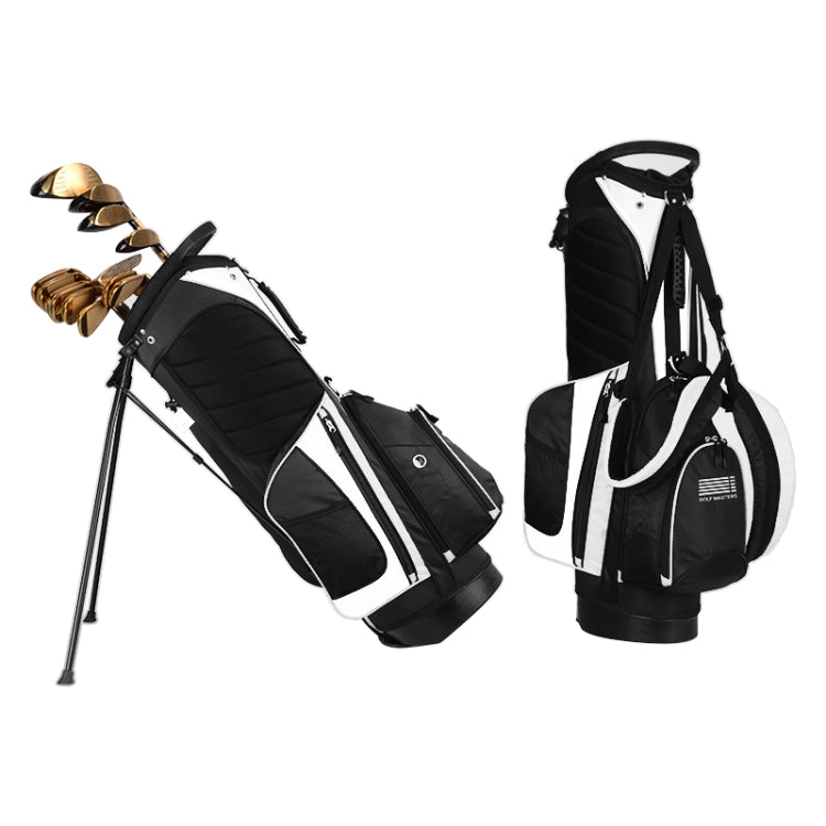 PGM Golf Nylon Lightweight Bag with Holder(Black Green)