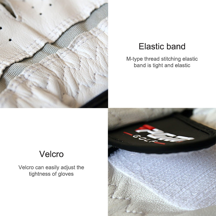 PGM Golf Sheepskin Anti-Slip Single Gloves for Men(Size: 27-Right Hand), Left Hand, Right Hand