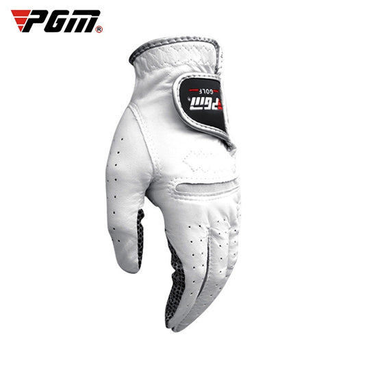 PGM Golf Sheepskin Anti-Slip Single Gloves for Men(Size: 27-Right Hand), Left Hand, Right Hand