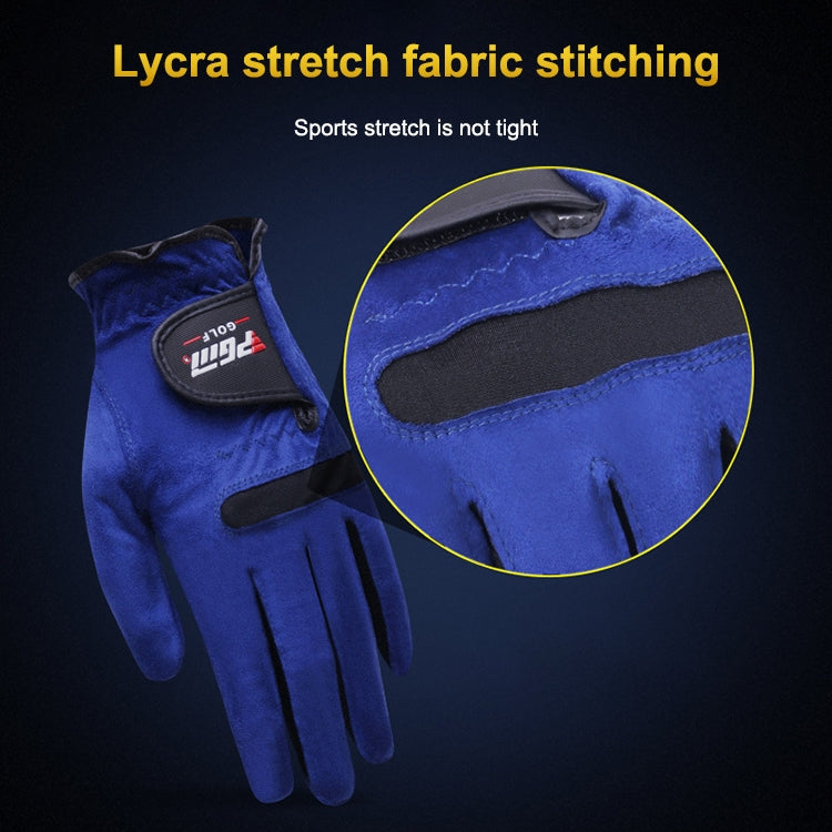 PGM Golf Microfiber Cloth Breathable Single Gloves for Men(Size: 27-Right Hand), Left Hand, Right Hand