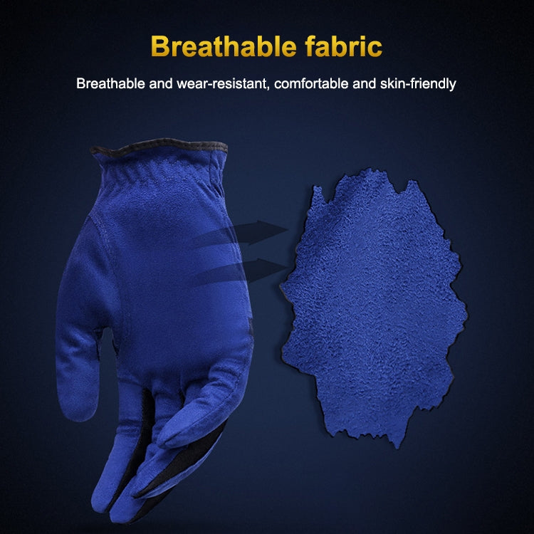 PGM Golf Microfiber Cloth Breathable Single Gloves for Men(Size: 27-Right Hand), Left Hand, Right Hand