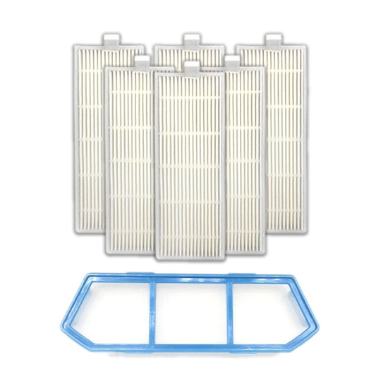 XI226 I205 Primary Filter + 6 PCS I207 Filters for ILIFE A4 / A4S / A6