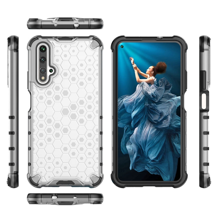 Shockproof Honeycomb PC + TPU Case for Huaiwei Honor 20