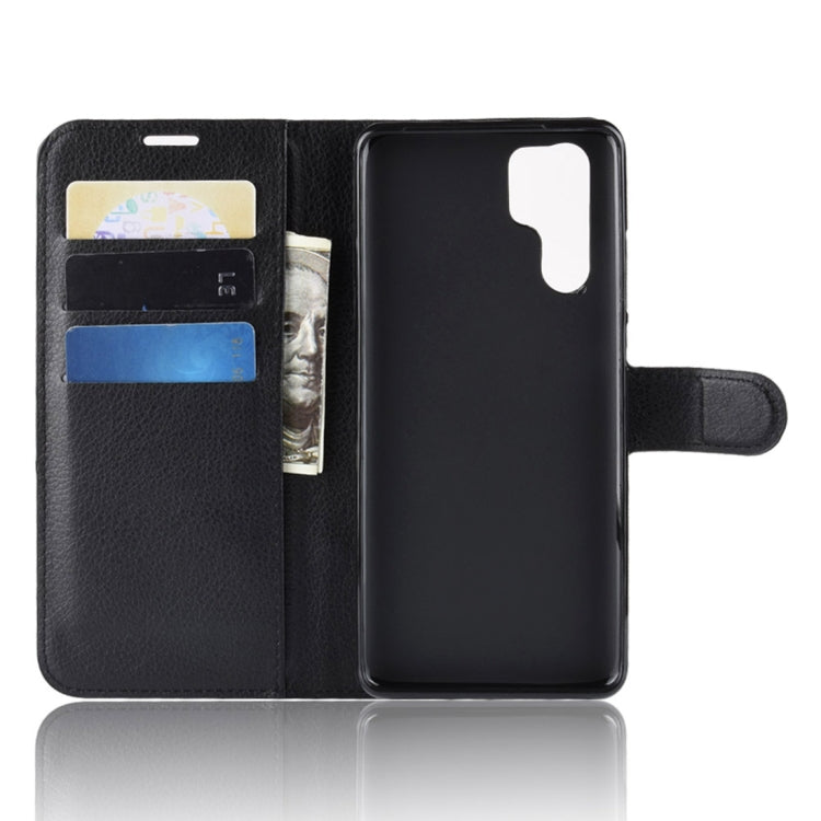 Litchi Texture Horizontal Flip Leather Case For Huawei P30 Pro