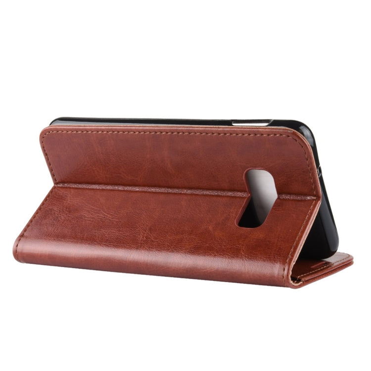 R64 Texture Horizontal Flip Leather Case For Galaxy S10e