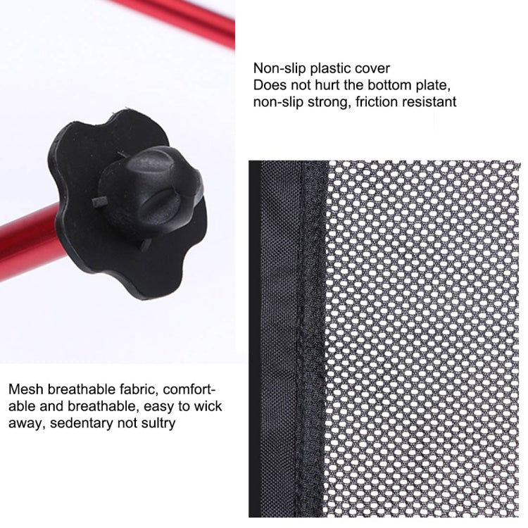 Outdoor Portable Folding Camping Chair Light Fishing Beach Chair Aviation Aluminum Alloy Backrest Recliner, Camping Chair(Black), Fishing Beach Chair(green), Fishing Beach Chair(red)