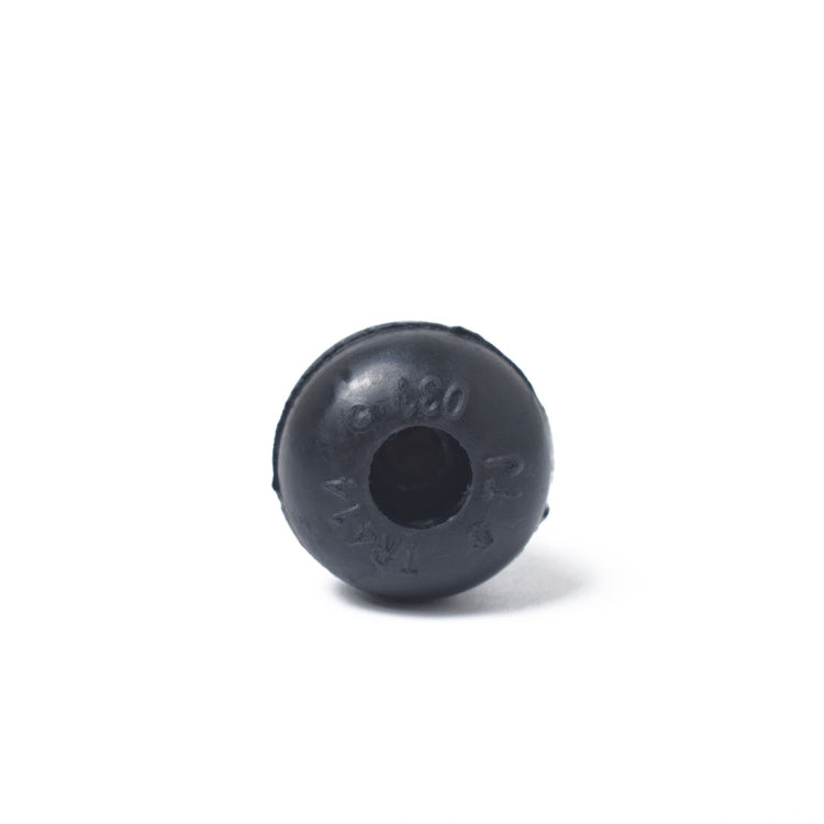 Snap-in Short Black Rubber Valve Stem (TR414) 4-Pack with Valve Core Wrench for Tubeless 0.453 Inch 11.5mm Rim Holes on Standard Vehicle Tires